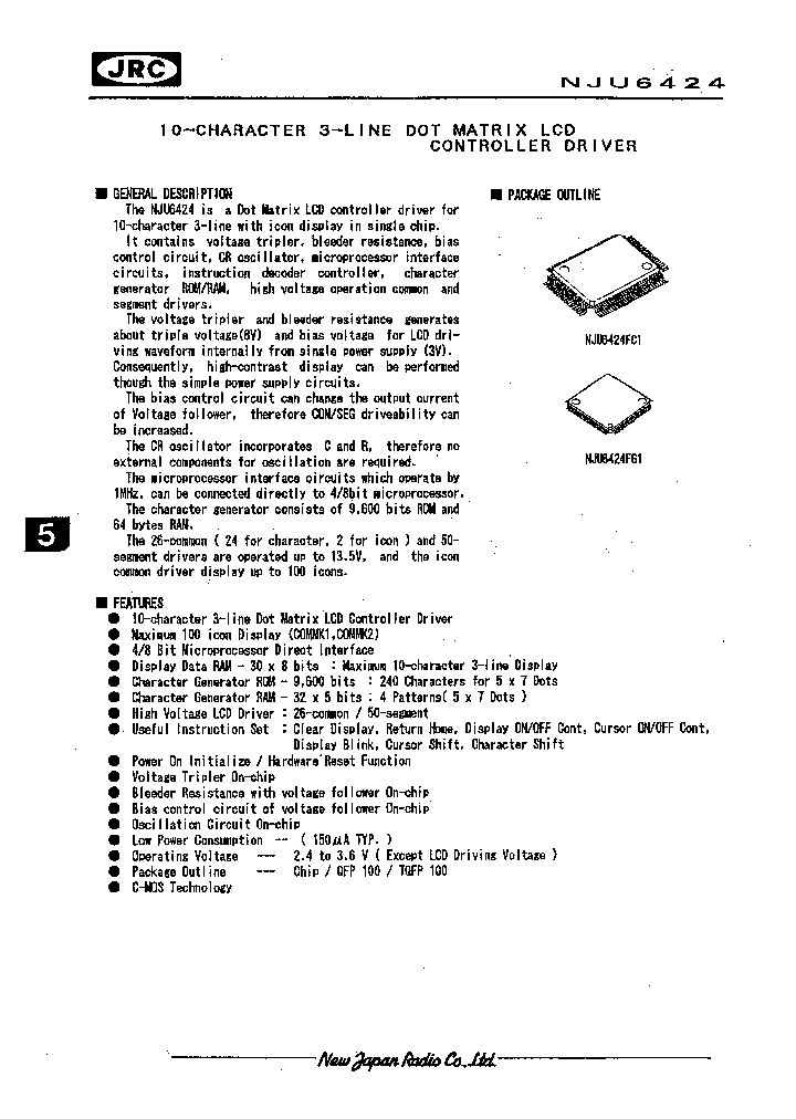 NJU6424_312505.PDF Datasheet