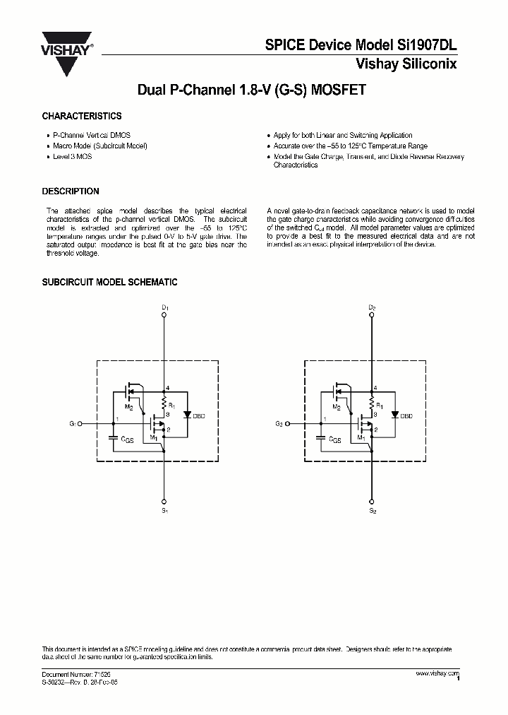 SI1907DL_314760.PDF Datasheet