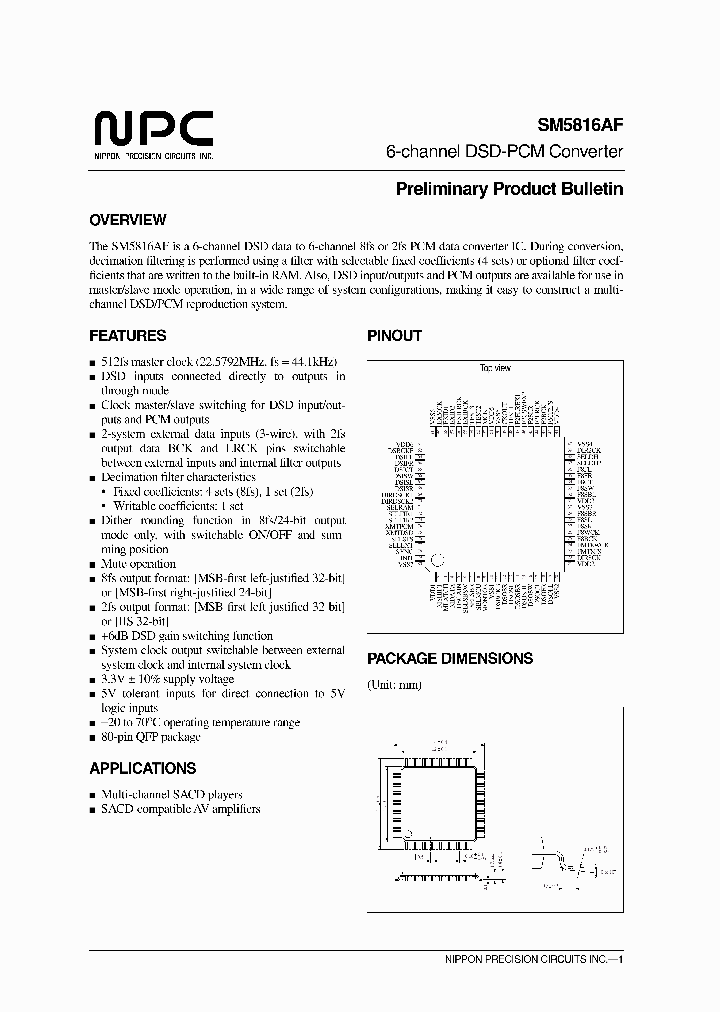 SM5816AF_323491.PDF Datasheet