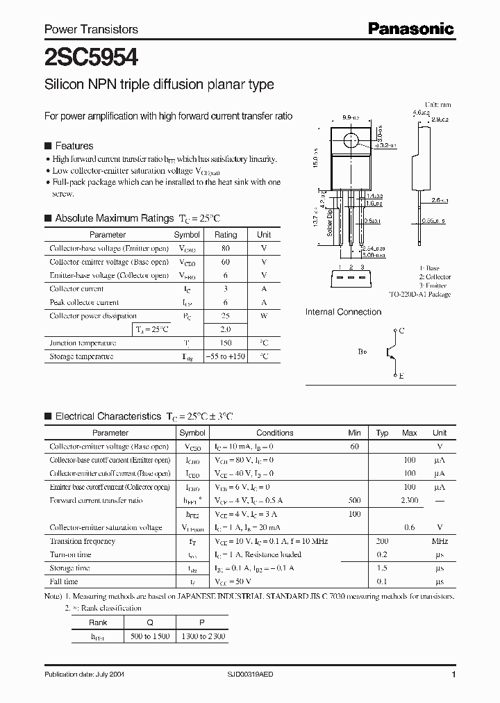 2SC5954_419363.PDF Datasheet