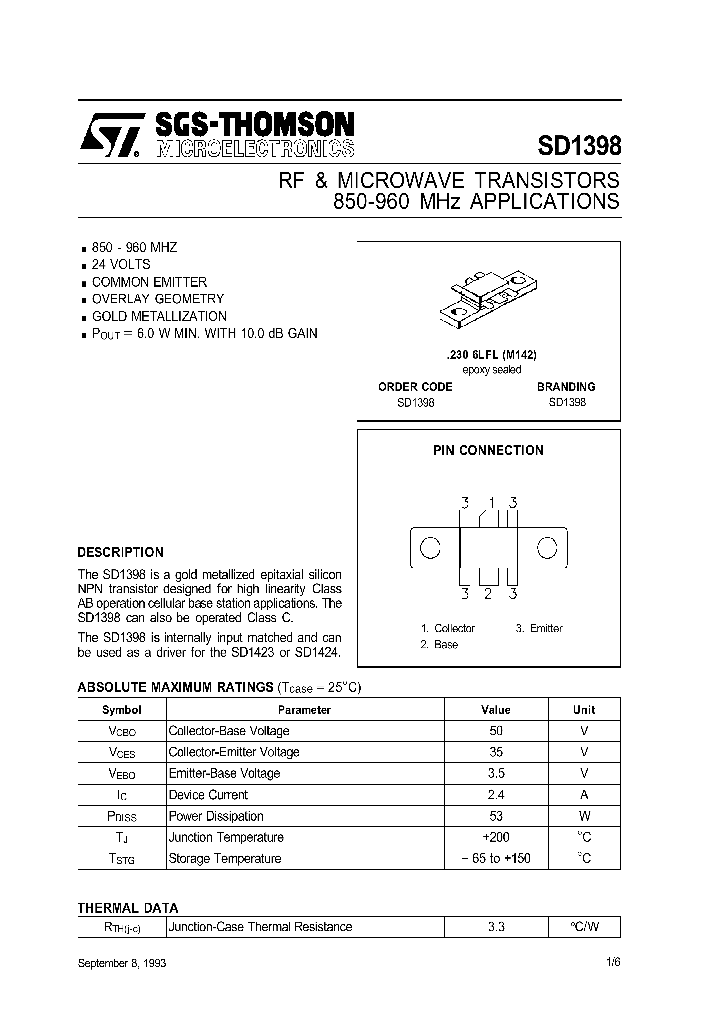 2SD1398_400384.PDF Datasheet