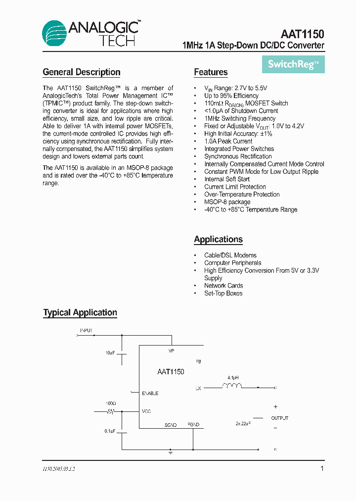 AAT1150_401461.PDF Datasheet