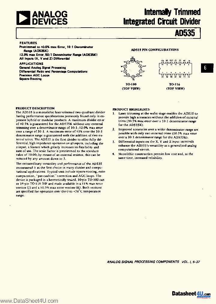 AD535KD_395100.PDF Datasheet