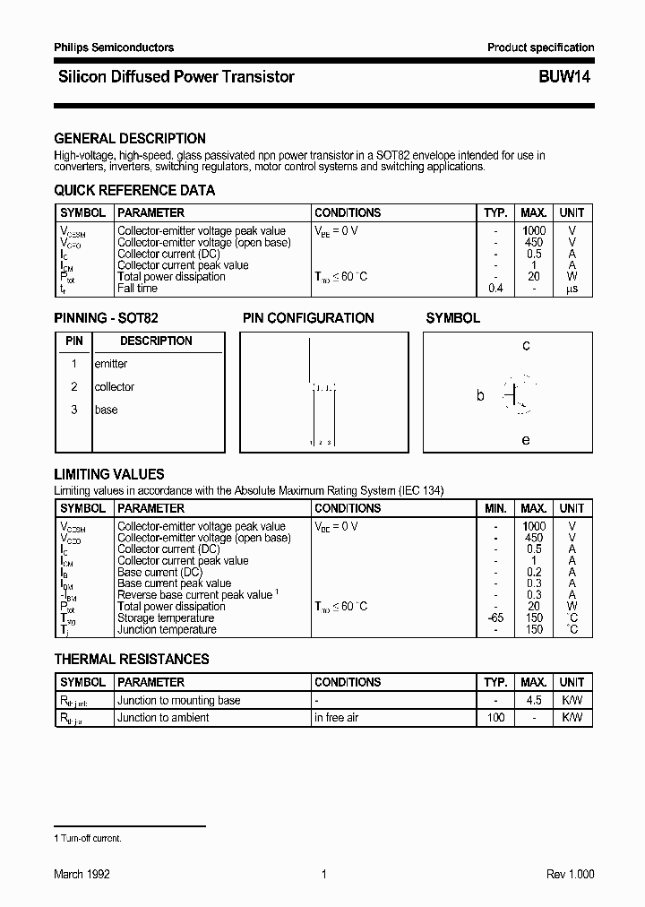 BUW14_416583.PDF Datasheet