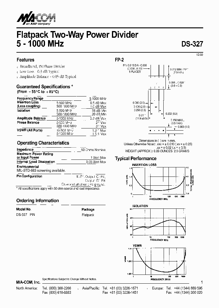 DS-327_40658.PDF Datasheet