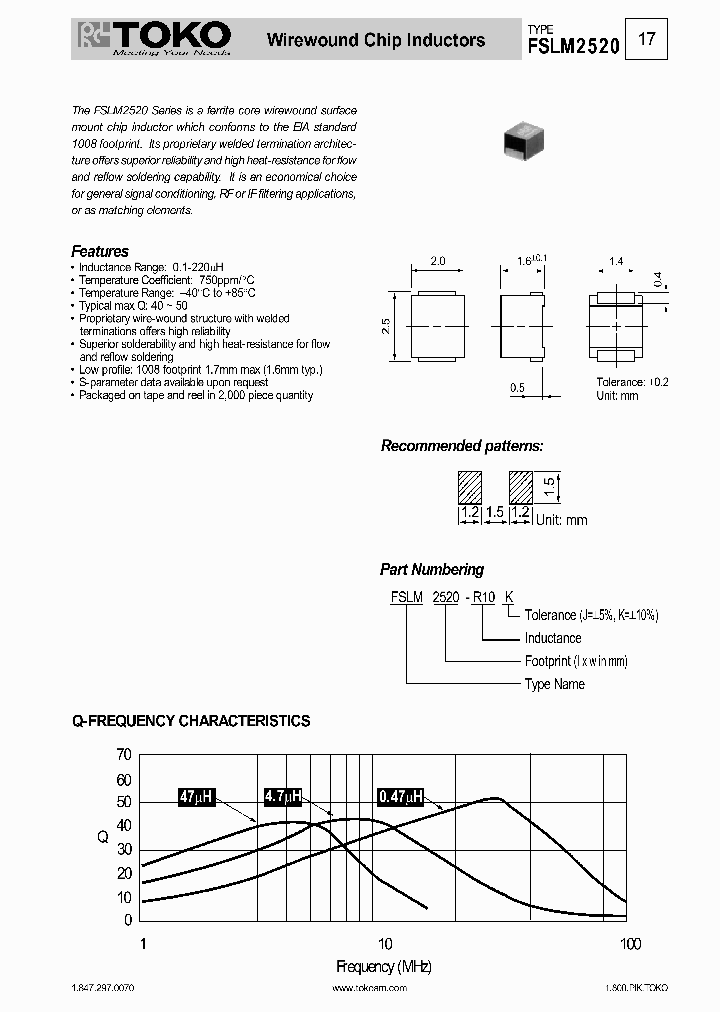 FSLM2520_140832.PDF Datasheet