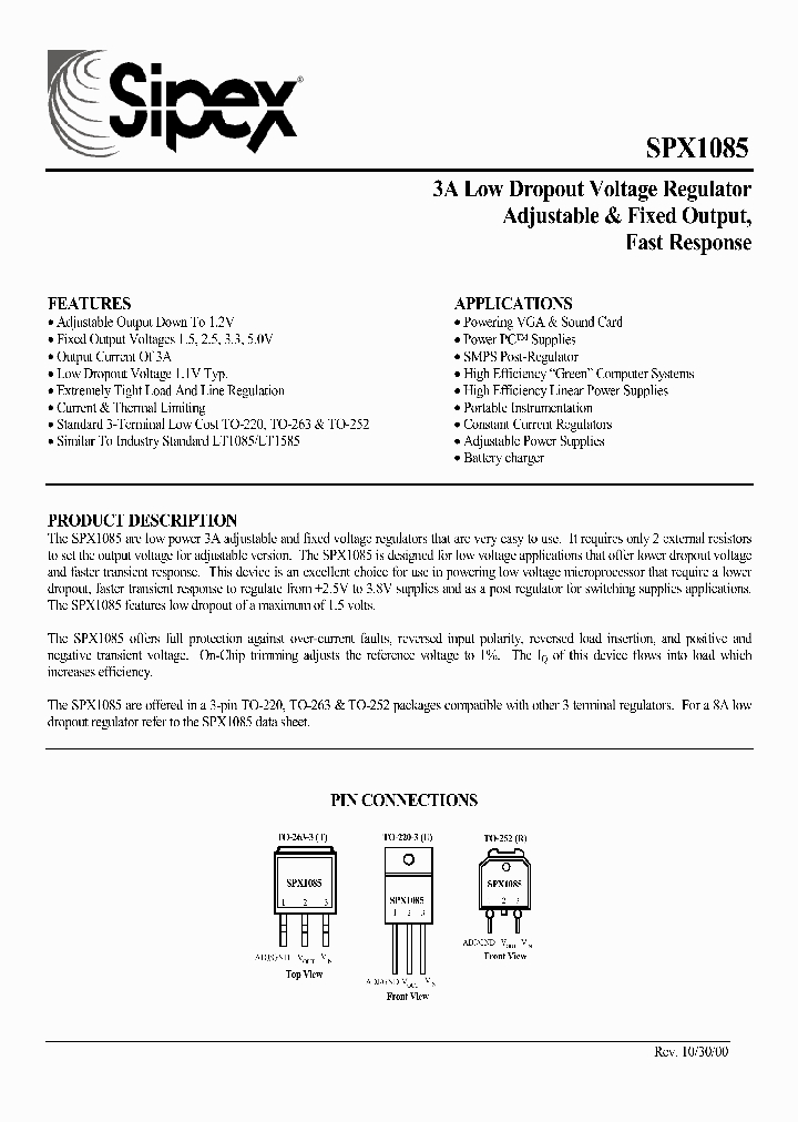 SPX1085T-33_405684.PDF Datasheet