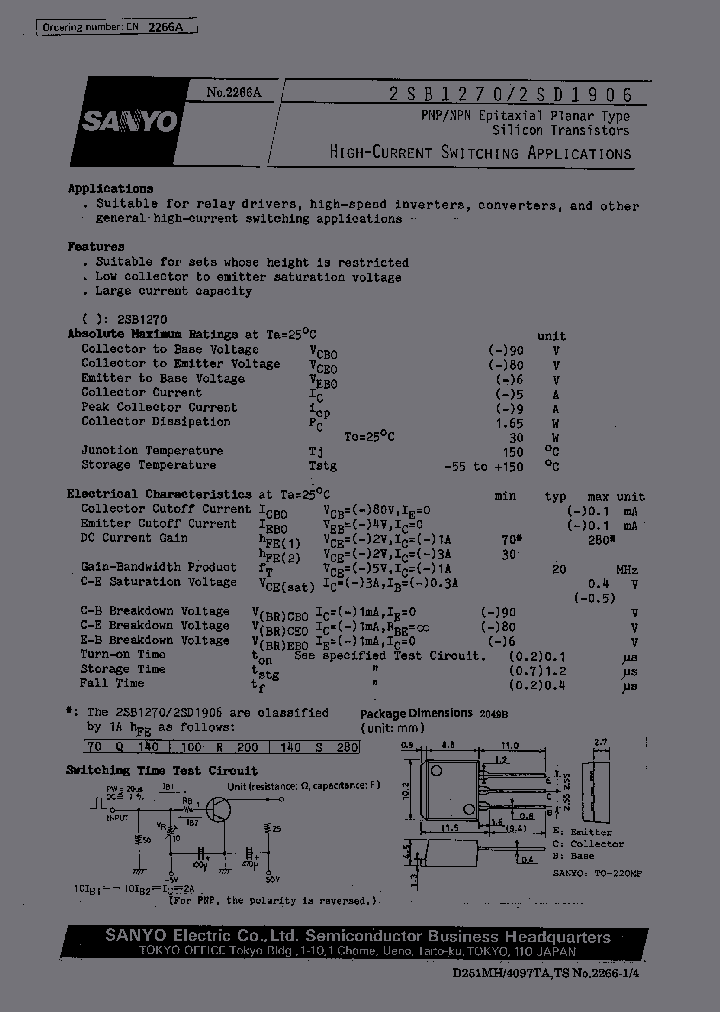 2SB1270_470117.PDF Datasheet