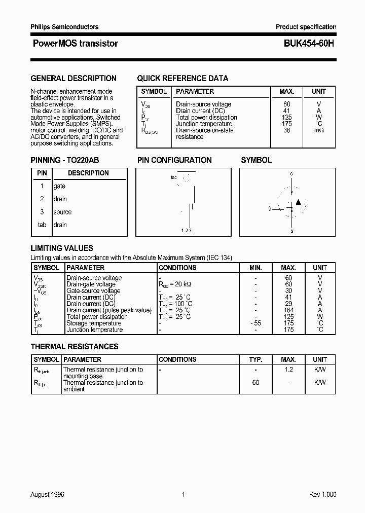 BUK454-60H_246070.PDF Datasheet