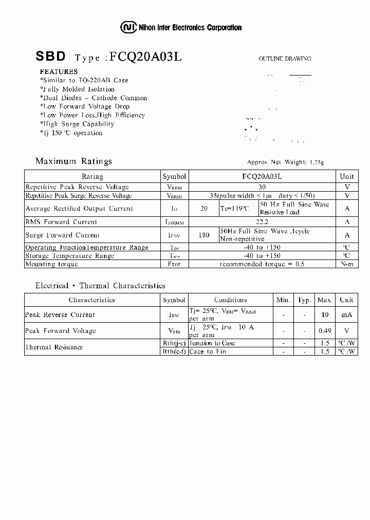 FCQ20A03L_454910.PDF Datasheet