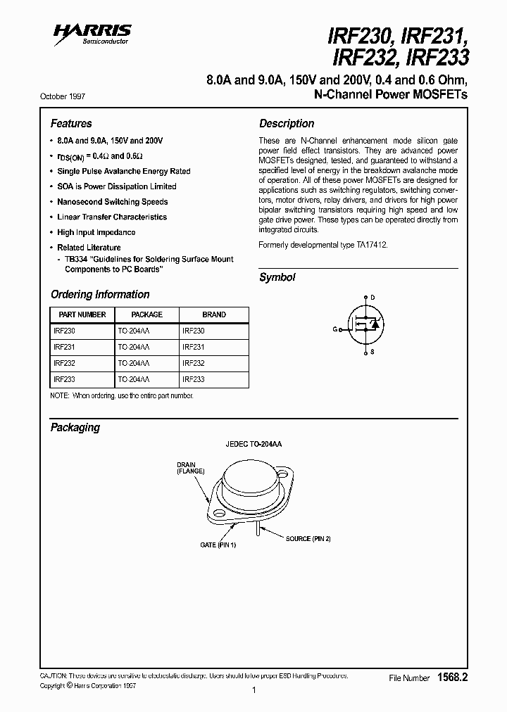 IRF231_460731.PDF Datasheet