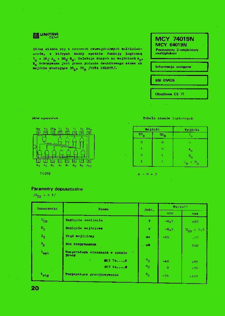 MCY64019N_318115.PDF Datasheet