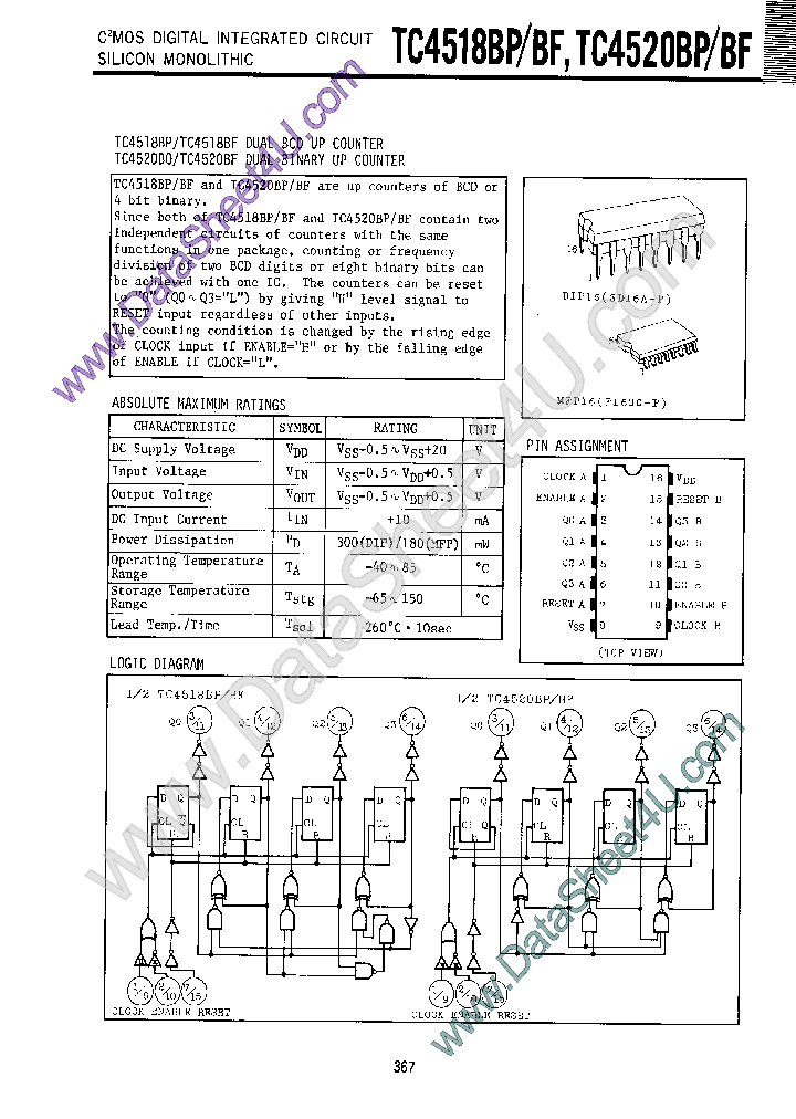 TC4518BF_474777.PDF Datasheet
