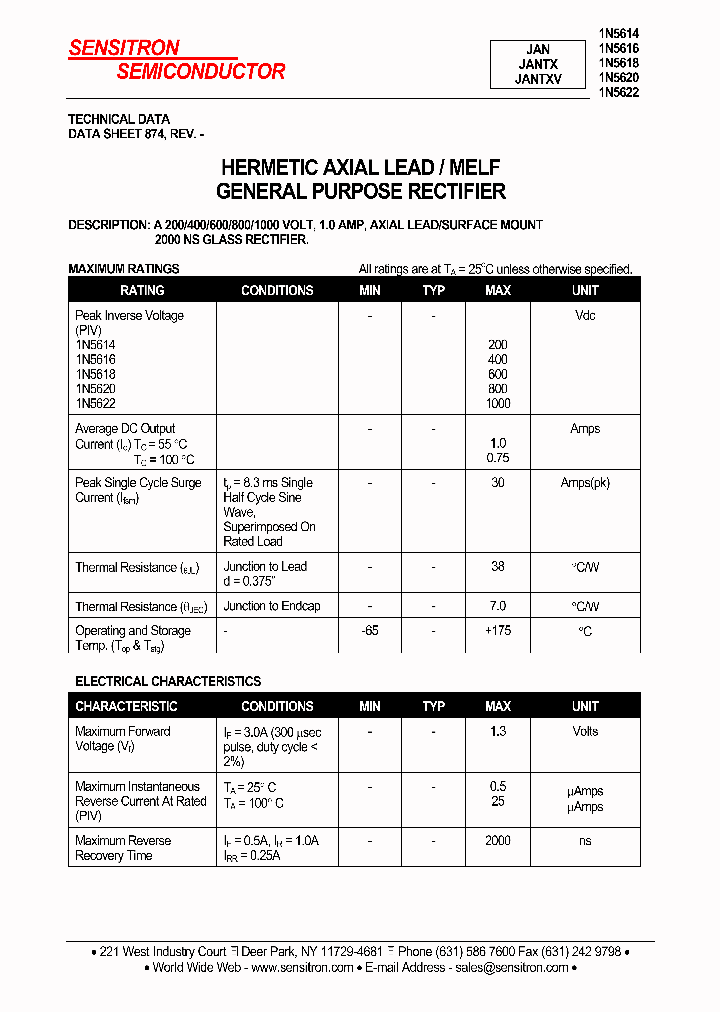 1N5622_492225.PDF Datasheet