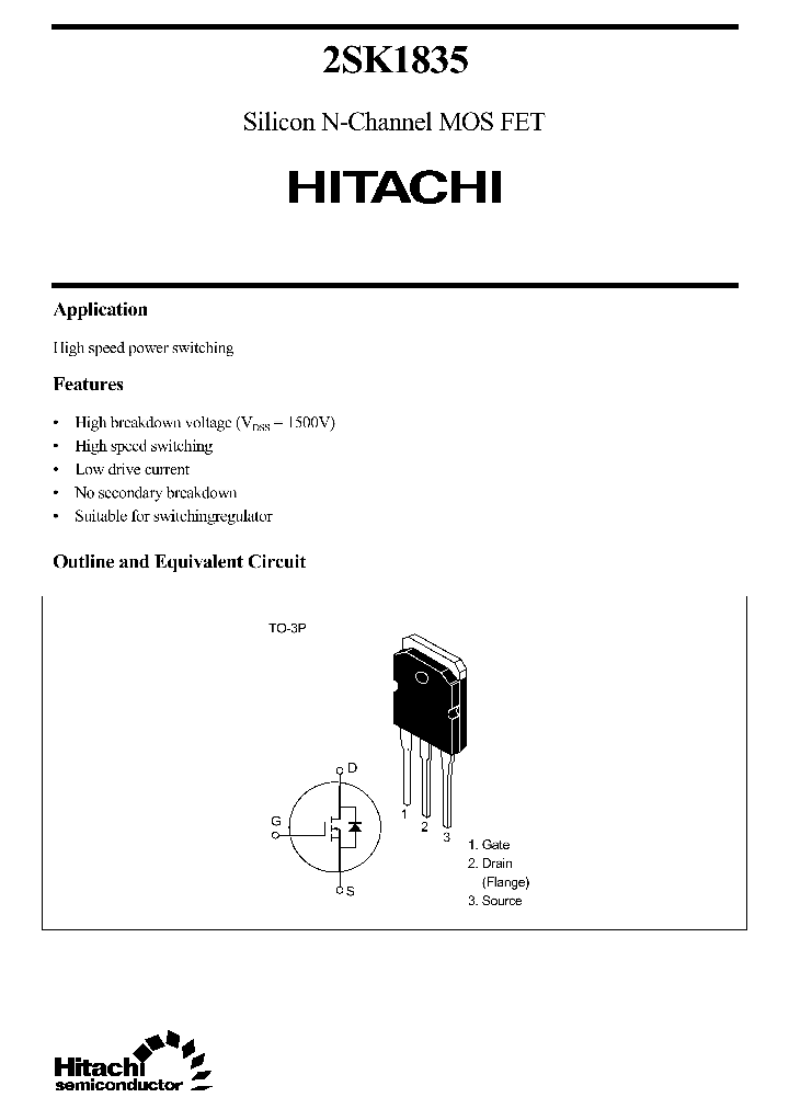 2SK1835_492665.PDF Datasheet