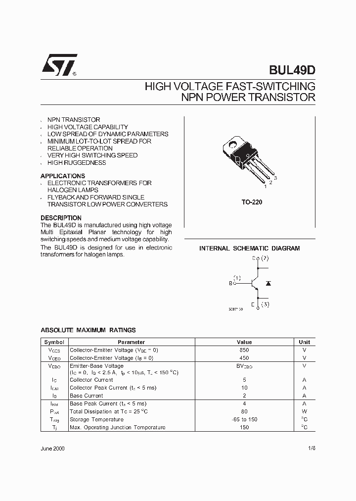 BUL49D_530428.PDF Datasheet