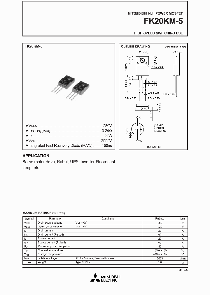 FK20KM-5_527007.PDF Datasheet