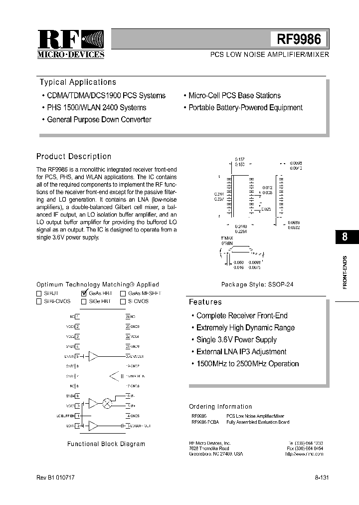 RF9986PCBA_517952.PDF Datasheet