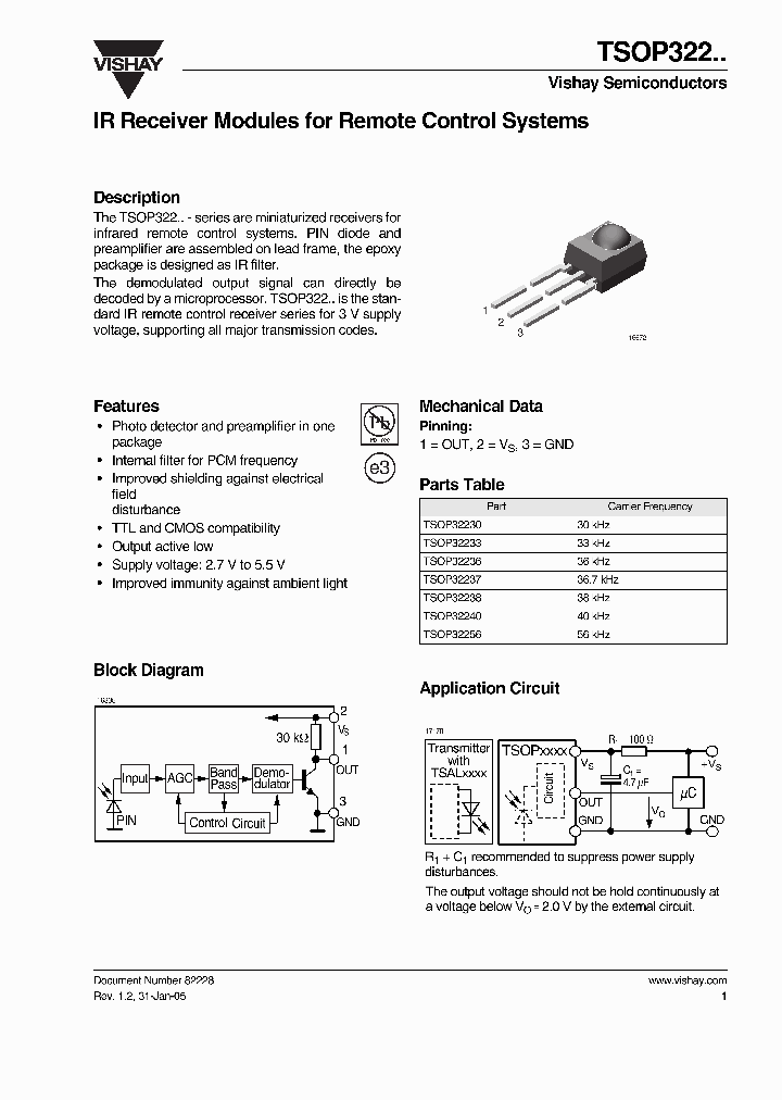 TSOP32233_494004.PDF Datasheet