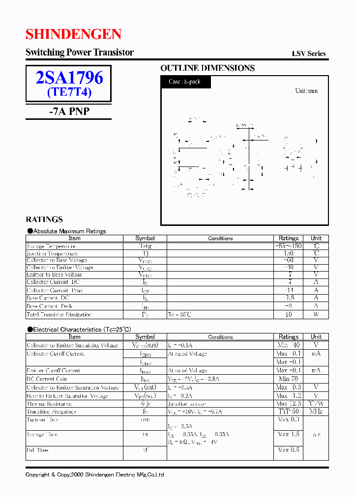 2SA1796_585527.PDF Datasheet