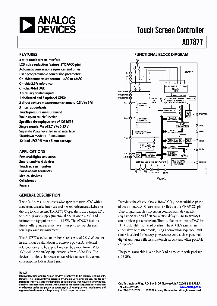 AD7877ACPZ-500RL7_563921.PDF Datasheet