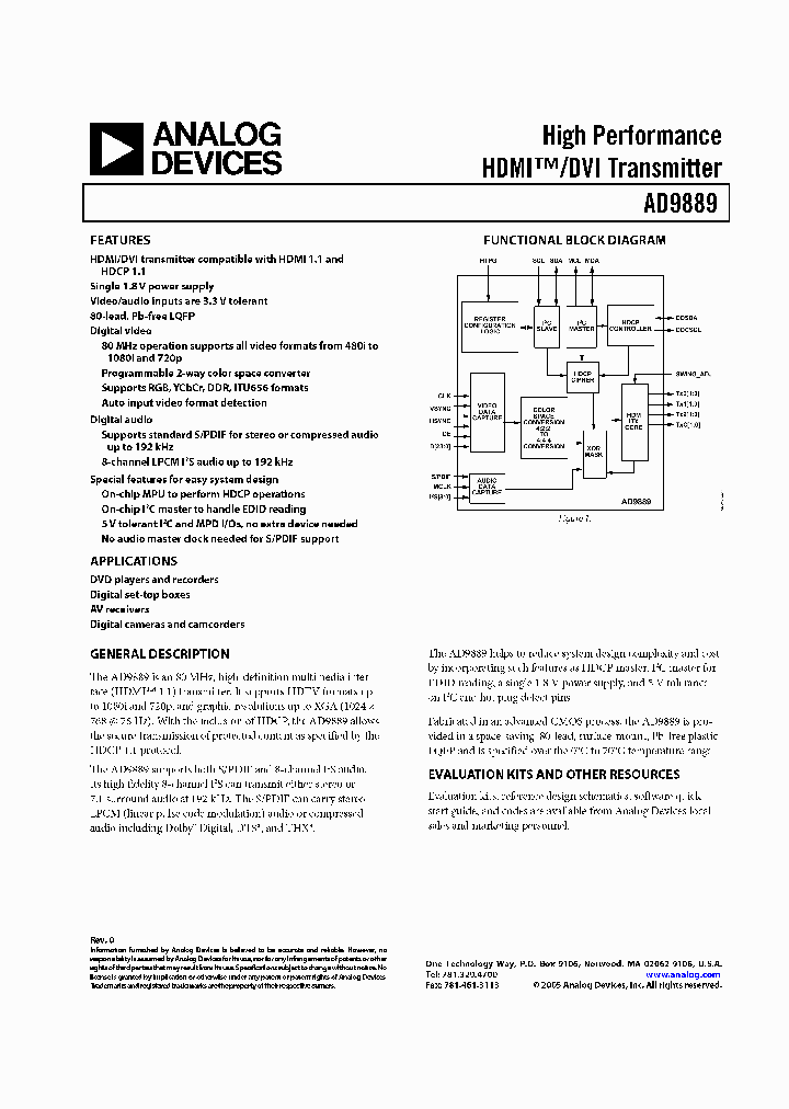 AD9889_647823.PDF Datasheet