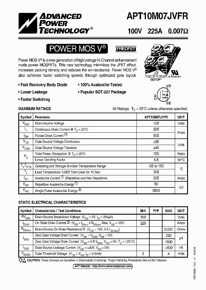 APT10M07JVFR_643185.PDF Datasheet