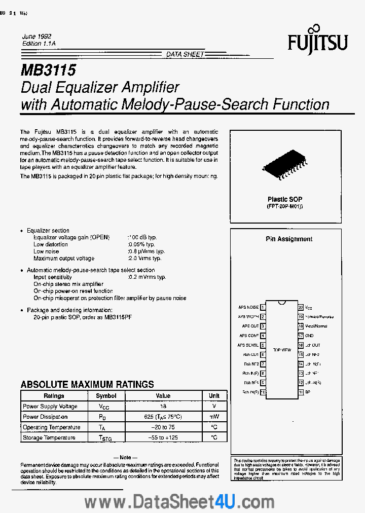 MB3115_593423.PDF Datasheet