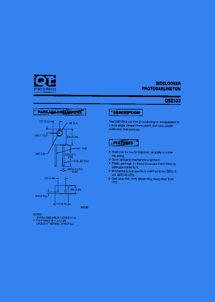 QSE133_700047.PDF Datasheet