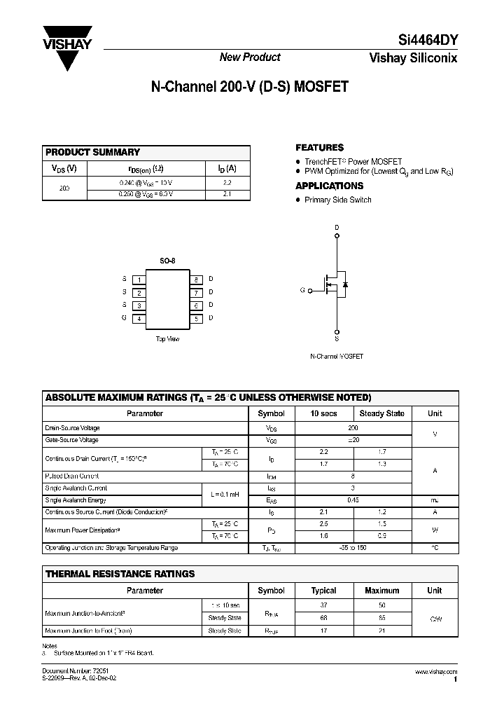 SI4464DY_189456.PDF Datasheet