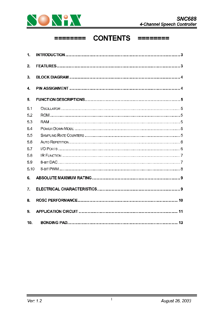 SNC688_755493.PDF Datasheet