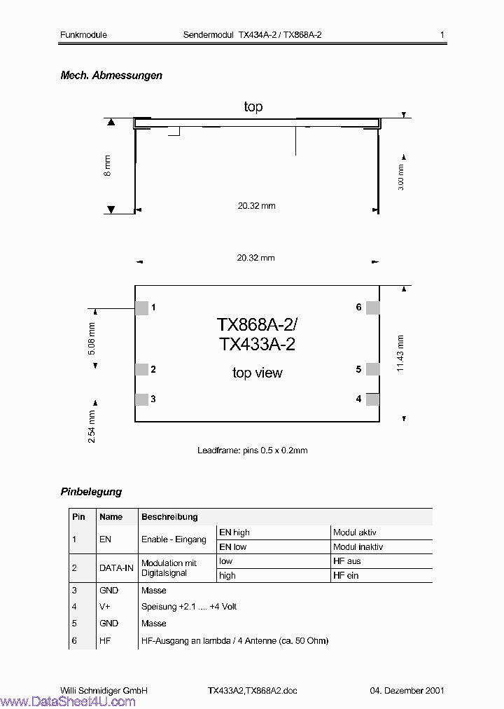 TX433A-2_630680.PDF Datasheet