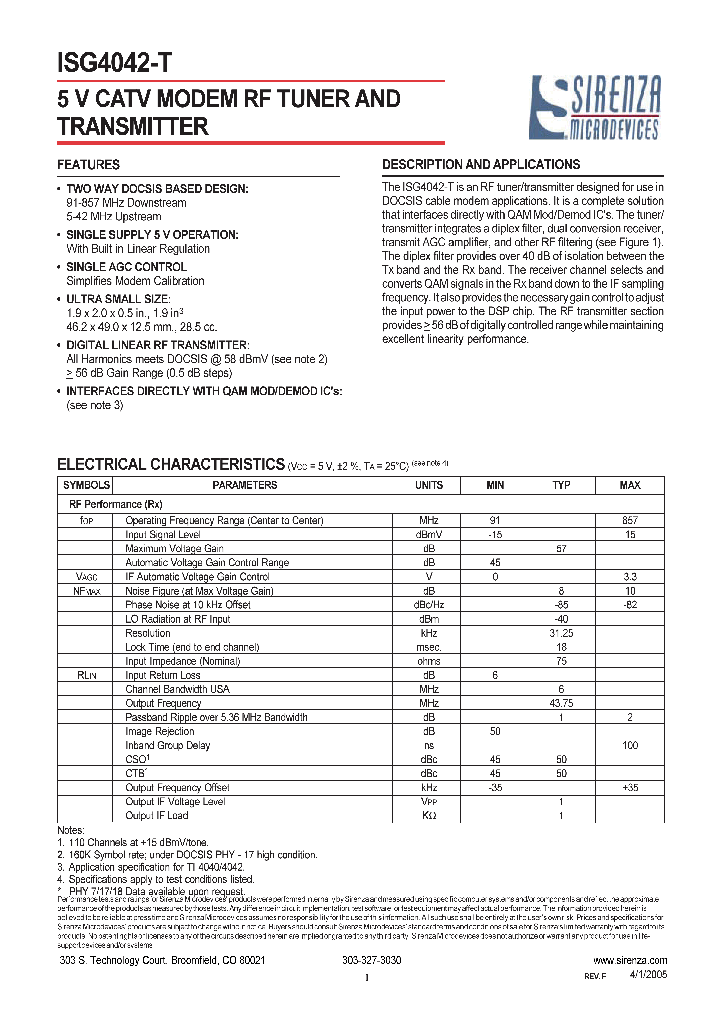 ISG4042-T_756833.PDF Datasheet