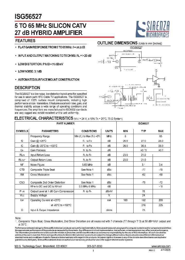 ISG56527_653143.PDF Datasheet