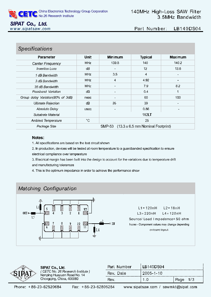 LB140DS04_669544.PDF Datasheet