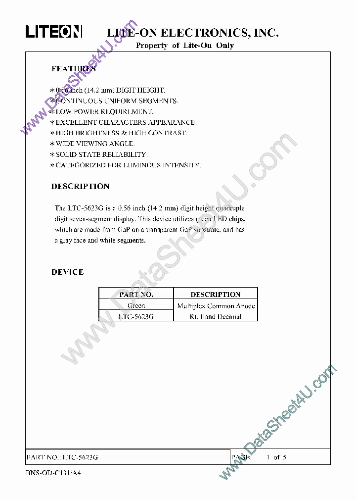 LTC5623G_896612.PDF Datasheet