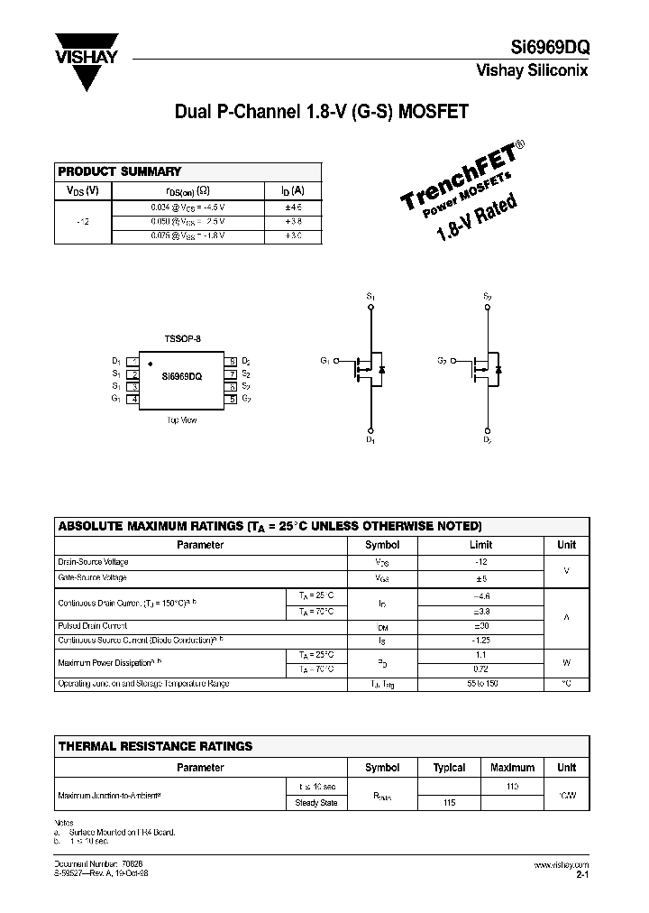 SI6969DQ_812974.PDF Datasheet