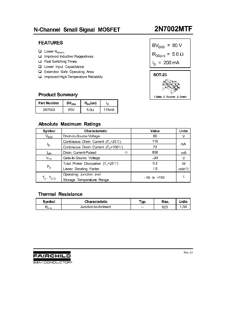 2N7002MTF01_1194416.PDF Datasheet