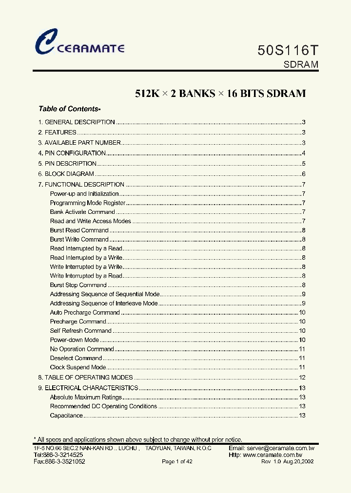 50S116T_1200096.PDF Datasheet