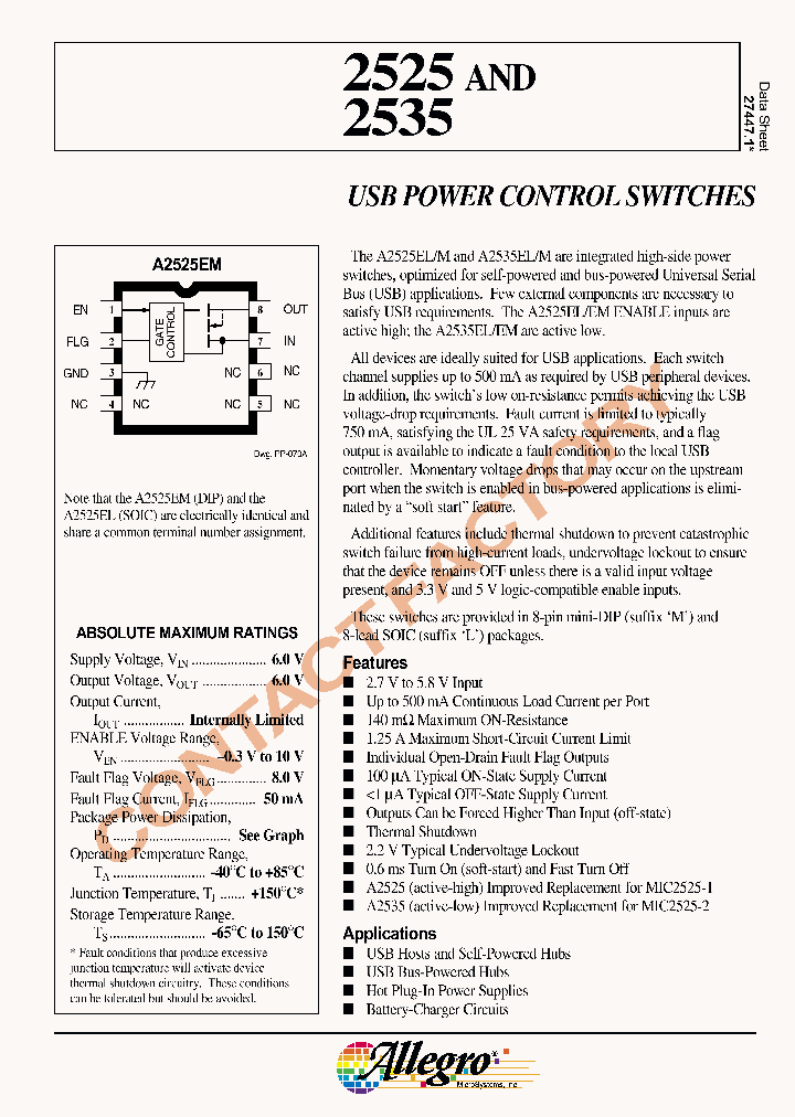 A2535EL_1082652.PDF Datasheet