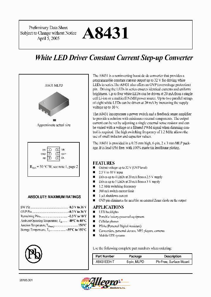 A8431EEH-T_1204806.PDF Datasheet