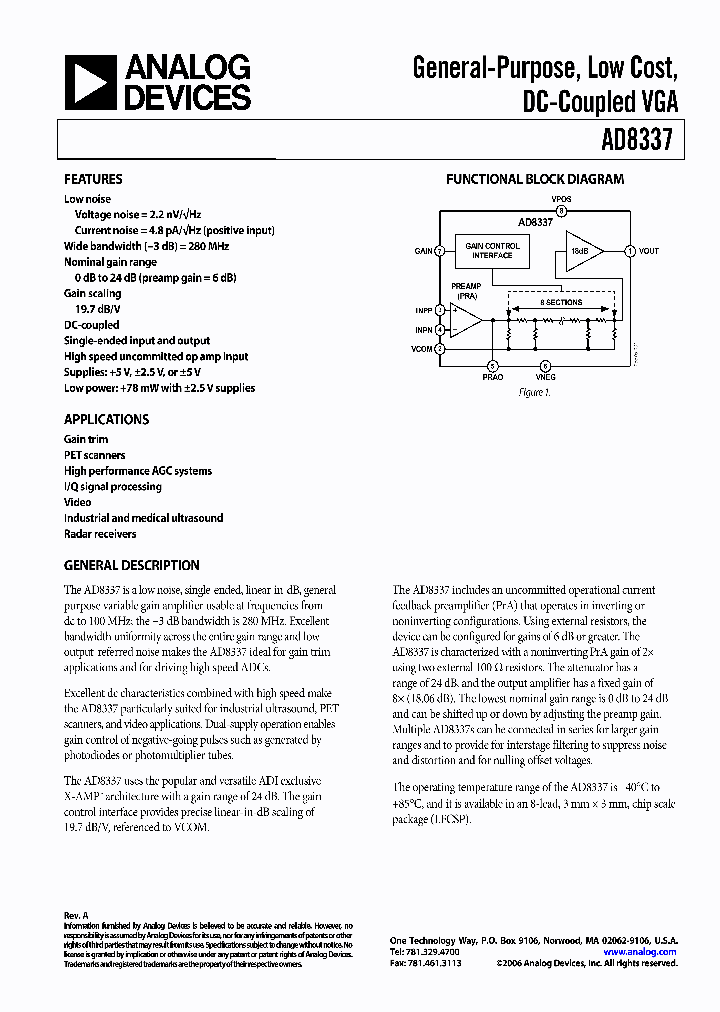 AD8337_1206548.PDF Datasheet