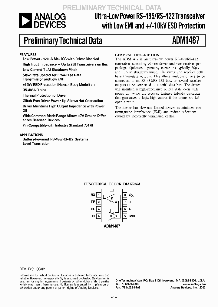 ADM1487JR_1207339.PDF Datasheet