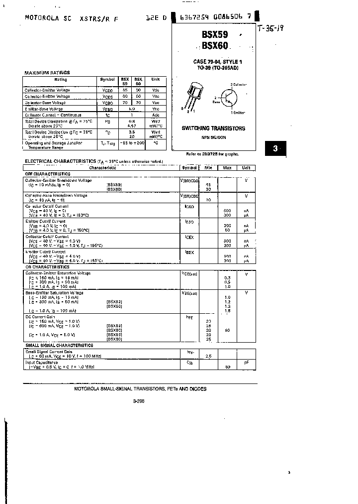 BSX60_1033971.PDF Datasheet