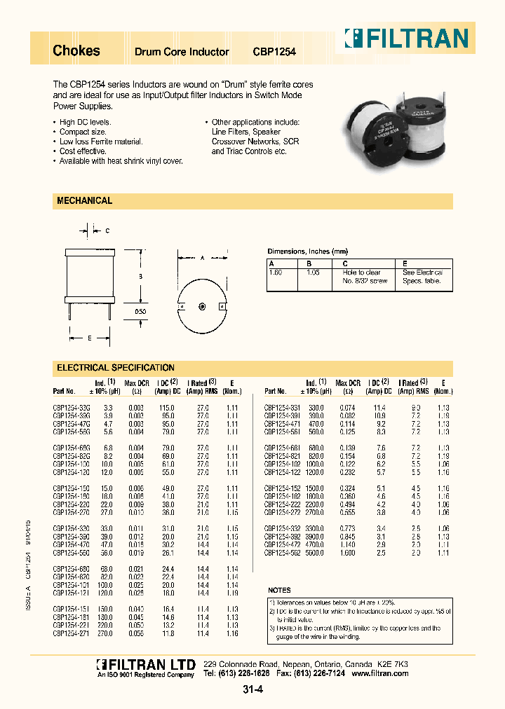 CBP1254-470_1106815.PDF Datasheet