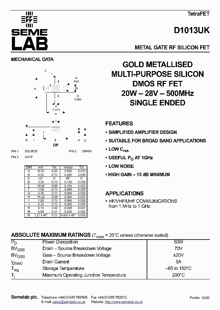 D1013UK_1230851.PDF Datasheet