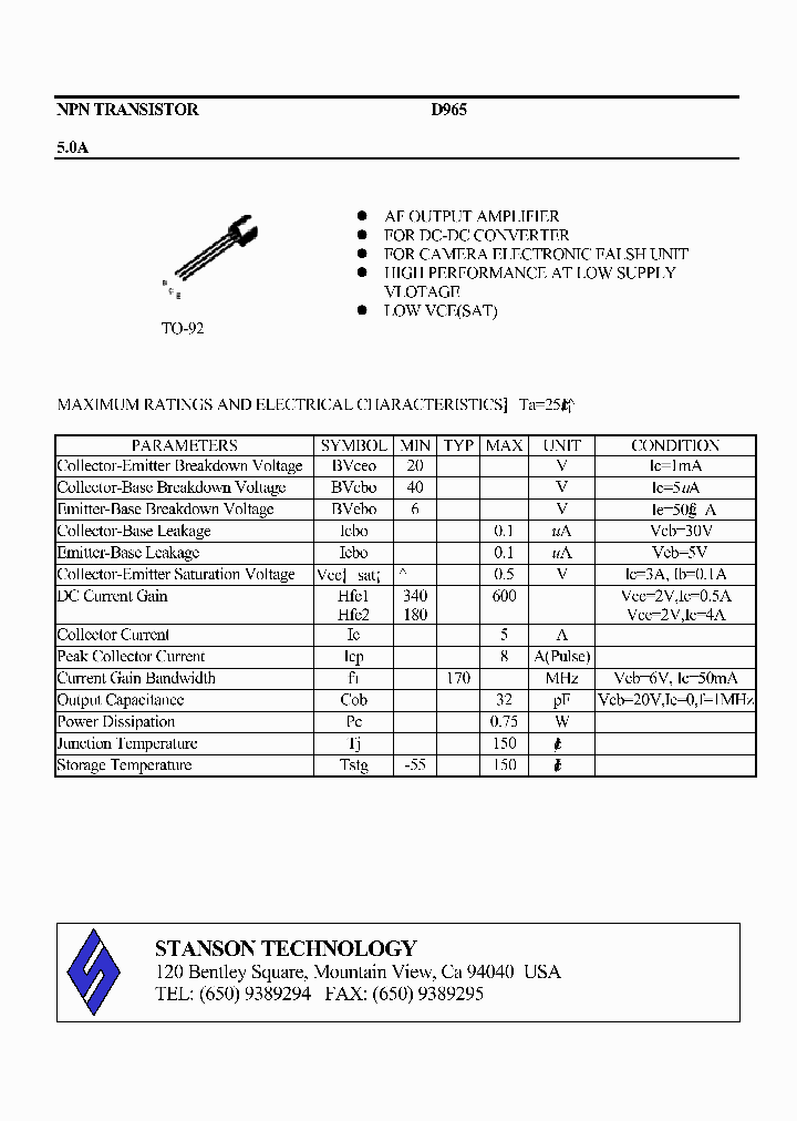 D965_1094733.PDF Datasheet