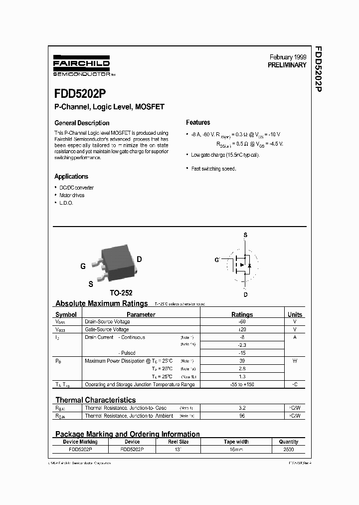 FDD5202P_1239347.PDF Datasheet