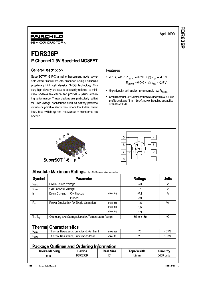 FDR836P_1239607.PDF Datasheet