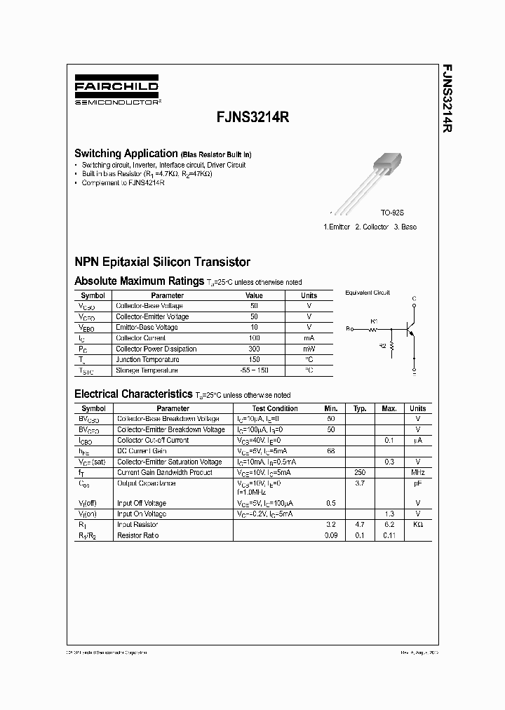 FJNS3214R_1240340.PDF Datasheet